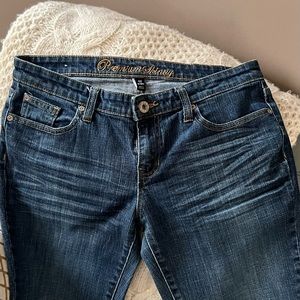 Vintage GAP Premium SKINNY Whiskered Low Rise JEANS Size 8 29 A